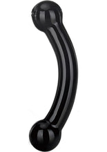 Load image into Gallery viewer, Glas Double Bull Black Dildo