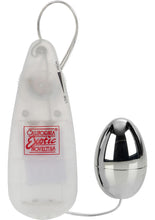 Load image into Gallery viewer, Pocket Exotics Vibrating Egg Silver 2 Inch