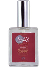 Load image into Gallery viewer, Max Attract Renegade Pheromone Infused Cologne 1 Ounce