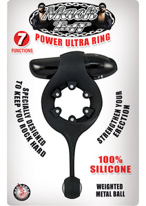 Mack Tuff Silicone Power Ultra Ring Waterproof Black