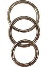 Load image into Gallery viewer, Metal O Ring 3 Pack Assorted Cockrings Metal