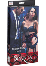Load image into Gallery viewer, Scandal Corset With Cuffs