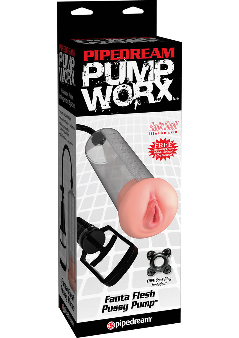 Pump Worx Fanta Flesh Pussy Penis Pump