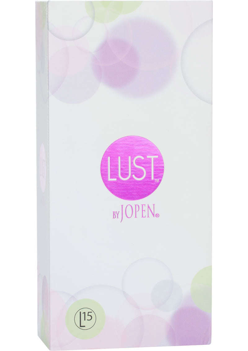 Lust L15 Silicone Rechargeable Dual Vibrator Waterproof Purple 8.25 Inch