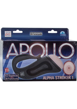 Load image into Gallery viewer, Apollo Alpha Stroker 1 Rechargeable Masturbator With Sleeve Waterproof Grey 10 Inch