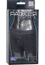 Load image into Gallery viewer, Packer Gear Boxer Brief Harness Black Medium/Large