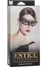 Load image into Gallery viewer, Entice Mystique Black Mask