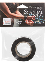 Load image into Gallery viewer, Scandal Be Naughty Lovers Tape Restraint Black 4 Feet