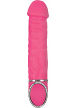 Load image into Gallery viewer, Always Ready Pleasure Vibe Silicone 10 Function Waterproof Pink 7.25 Inch