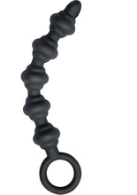 Load image into Gallery viewer, Mack Tuff Bendable Anal Rod Waterproof Black 7.12 Inch