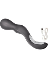 Load image into Gallery viewer, Embrace Lovers Wand Silicone Rechargeable Massager Waterproof Grey 9 Inch