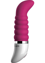 Load image into Gallery viewer, Crush Silicone Mi Amore Mini Vibe Waterproof Purpleish Red 2.25 Inch