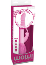 Load image into Gallery viewer, Wow Vibe Silicone G Motion Rabbit Waterproof Pink 5.5 Inch