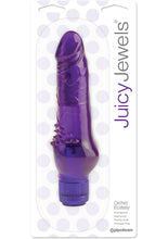 Load image into Gallery viewer, Juicy Jewels Orchid Ecstasy Jelly Vibrator Waterproof Purple 8.5 Inches