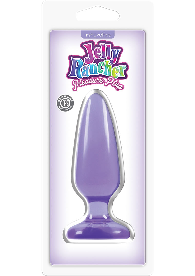 Jelly Rancher Pleasure Plug Purple Medium