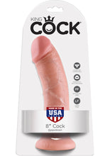 Load image into Gallery viewer, King Cock Realistic Dildo Flesh 8 Inch