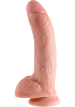 Load image into Gallery viewer, King Cock Realistic Dildo With Balls Flesh 9 Inch