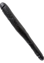 Load image into Gallery viewer, King Cock Tapered Double Dildo Black 16 Inch