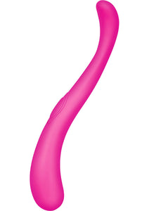 Ultra Zone Celeste 9X Silicone Double G-Spot Vibrator Rechargeable Waterproof Pink