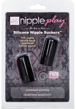 Load image into Gallery viewer, Nipple Play Silicone Nipple Suckers Black