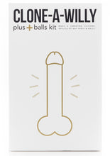 Load image into Gallery viewer, Clone A Willy Plus Balls Vibrating Silicone Kit Flesh