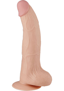 Maxx Men Curved Dong Flesh 9 Inch