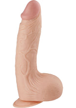 Load image into Gallery viewer, Maxx Men Curved Realistic Dildo Waterproof Flesh 9.5 Inch