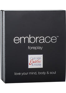 Embrace Foreplay Silicone Rechargeable Massager Waterproof Grey 3.5 Inch