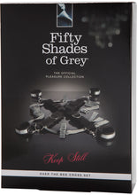Load image into Gallery viewer, Fifty Shades Of Grey Keep Still Over The Bed Cross Set Restraints