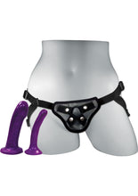 Load image into Gallery viewer, Sportsheets Anal Explorer Kit With 2 Silicone Dildos Purple