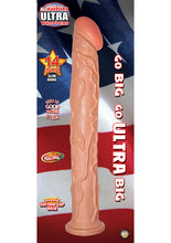 Load image into Gallery viewer, Real Skin All American Ultra Whoppers Slim Dong Waterproof Flesh 14 Inch