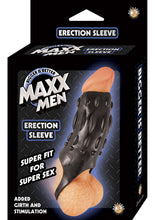 Load image into Gallery viewer, Maxx Men Erection Sleeve Black 4.5 Inch