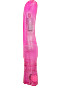 First Time Solo Exciter Vibrator Waterproof Pink 5.25 Inch
