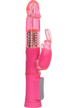 Load image into Gallery viewer, Shanes World Jack Rabbit Vibrator Waterproof Pink 4.5 Inch