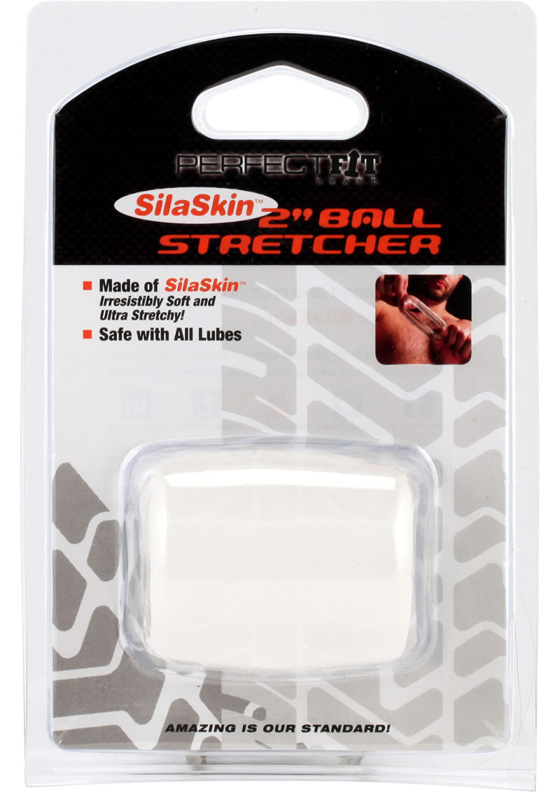 Perfect Fit SilaSkin Ball Stretcher Clear 2 Inch
