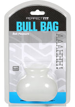 Load image into Gallery viewer, Perfect Fit Bull Bag Ball Pleasure Clear
