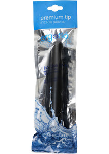 Perfect Fit Ergoflo Premium Plastic Tip Black 5 Inch