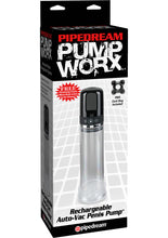 Load image into Gallery viewer, Pump Worx Rechargeable Auto Vac Penis Pump 7.5 Inches