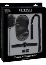Load image into Gallery viewer, Fetish Fantasy Series Limited Edition Tease-N-Please Kit Black