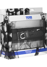 Load image into Gallery viewer, Tom Of Finland Adjustable Neoprene Collar With Lock Black 18.5 Inch