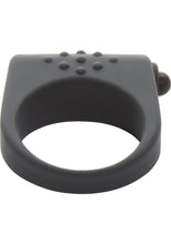 Load image into Gallery viewer, Fifty Shades Of Grey Secret Weapon Silicone Vibrating Love Ring Black