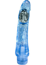 Load image into Gallery viewer, Naturally Yours Mambo Vibe Jelly Realistic Vibrator Waterproof Blue 9 Inch