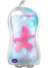Load image into Gallery viewer, Play With Me Silicone Finger Vibe Waterproof Pink 3.5 Inch