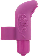 Load image into Gallery viewer, Play With Me Silicone Finger Vibe Waterproof Purple 3.5 Inch