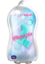 Load image into Gallery viewer, Play With Me Silicone Finger Vibe Waterproof Blue 3.5 Inch