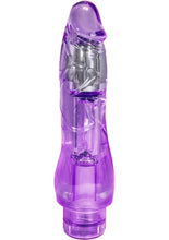 Load image into Gallery viewer, Naturally Yours Fantasy Vibe Jelly Realistic Vibrator Waterproof Purple 8.5 Inch