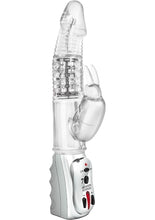Load image into Gallery viewer, Sexy Things Eve`s Rabbit Vibrator Clear 10.5 Inch