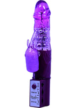 Load image into Gallery viewer, Play With Me Pearl Gyrating Vibe Purple 9.5 Inch