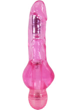Load image into Gallery viewer, Naturally Yours Mr. Right Now Jelly Realistic Vibrator Waterproof Pink 6.5 Inch
