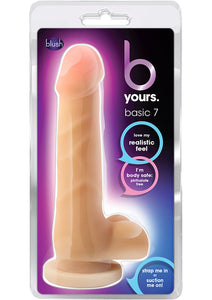 B Yours Basic Realistic Dildo Beige 7 Inch